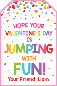 jumping with fun-vday-pink design preview