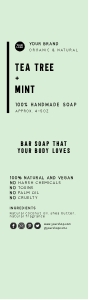 Bar Soap Label 4 design preview