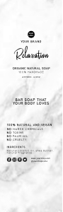 Bar Soap Label 7 design preview