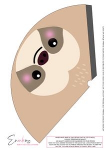 Party Hat: Swinging Sloth Party Hat
