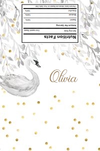 Chocolate Wrapper: Swan Chocolate Wrappers