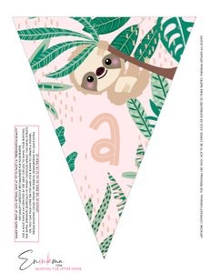 Sloth Bunting LETTER: Swinging Sloth Bunting