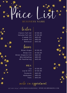 Price List Glitter Splash A008: Price List Glitter Splash A008