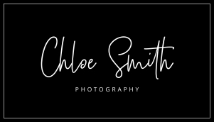 Business Card Minimalist Charcoal A056: Business Card Minimalist Charcoal A056