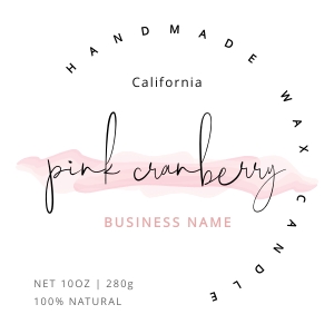 Label Elegant Watercolor 2.5x2.5 A198: Labels Elegant Watercolor A198
