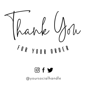Mini Thank You and Handmade Card Manhattan A120 design preview