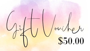 Mini Gift Voucher Multi Color Ink Splash A144: MINI Gift Voucher Multi Color Ink Splash A144