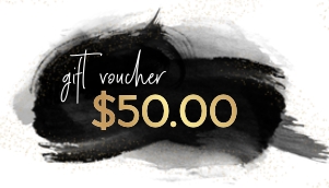 MINI Gift Voucher Black Ink and Gold A155: MINI Gift Voucher Black Ink and Gold A155