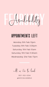 Pastel Pink Instagram Story A203: Pastel Pink Instagram Branding Set A203