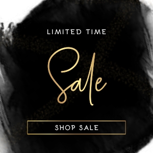 Black Watercolor & Gold Category Web Banner 480x480 A223: Black Watercolor & Gold Web Banners Kit A223