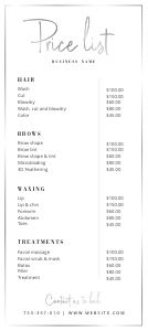 Price List Silver Overlay A269: Price List Silver Overlay A269