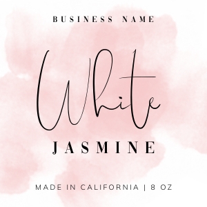 Labels 2x2 Pink Ink Splash A276: Labels Pink Ink Splash A276