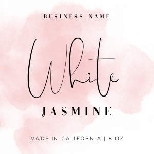 Labels 2.5x2.5 Pink Ink Splash A276: Labels Pink Ink Splash A276