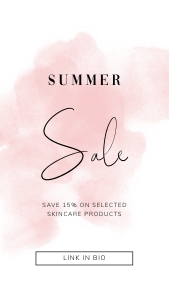 Pink Ink Splash IG Story 1920x1080 A473: Pink Ink Splash IG Branding Kit A473