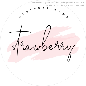 Flavors Label Watercolor 2.5x2.5 A545: Flavors Label Watercolor A545