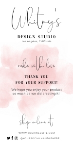 Box Seal Labels Pink Ink Splash 2.5x5" A609: Box Seal Labels Pink Ink Splash A609