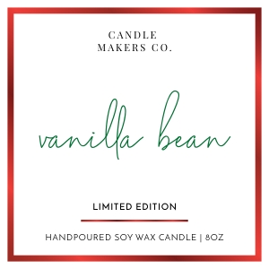 Festive Red & Green Product Labels 3x3" A717: Festive Red & Green Product Labels A717