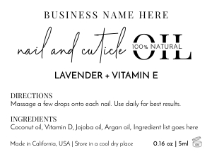 Cosmetic Twist Pen Labels Minimalist Black & White 2"x1.5" A771: Cosmetic Twist Pen Labels Minimalist Black & White A771