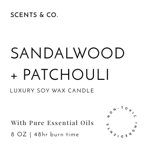 Minimalist Modern Type Face Label 2x2 B050: Minimalist Modern Type Face Square Labels B050
