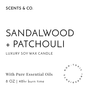 Minimalist Modern Type Face Label 3x3 B050: Minimalist Modern Type Face Square Labels B050