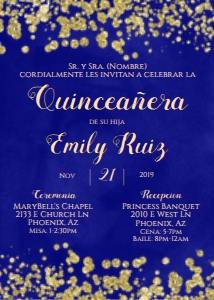 Quince- Blue/Gold design preview