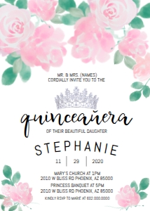 Quince Pink Floral design preview