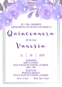 Quince- Silver Frame Purple design preview