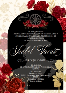 Charro Invite- Isabel 1 design preview