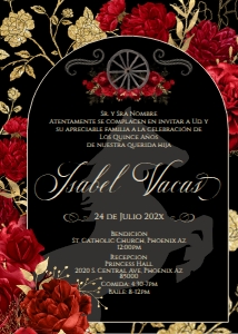 Charro Invite- Isabel 5 design preview