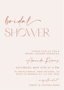 Minimal Boho Bridal Shower Mini Bundle - Party Items design preview