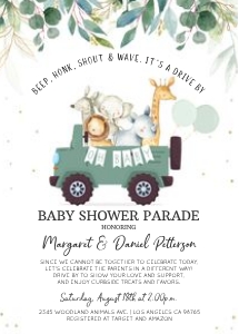 058 Drive by baby shower Safari: Drive by baby shower Safari 4