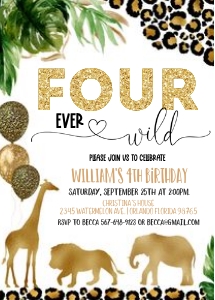 S004 - Safari four ever wild design preview