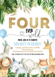 W004 - Safari four ever wild design preview