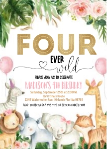 W008 - Safari four ever wild design preview