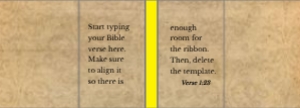 Editable Bible Verse Template: 1449097281