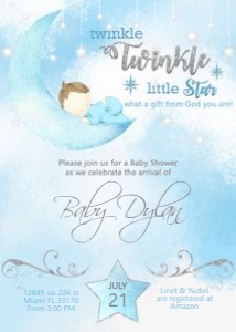 Invitation - Twinkle Little Star: Twinkle Little Star