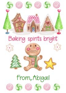 Baking spirits bright tag design preview