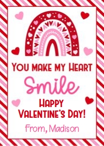 You make my heart smile 2.5x3.5 design preview