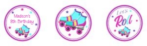 Skating Cupcake Toppers RSBP design preview
