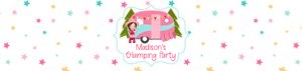 Glamping Water Bottle GLBP design preview
