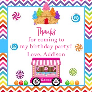 Candy party 2.75x2.75 tag design preview