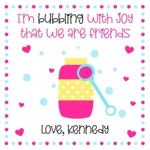 Bubbling with joy 3x3 tag: Bubbling with joy 3x3 tag