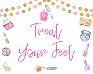 Bundle Spa Treat your feet 8x10 not editable: Bundle Spa Menu 8x10 masp
