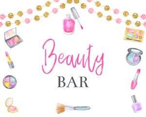 Bundle Spa beauty bar 8x10 not editable: Bundle Spa Menu 8x10 masp