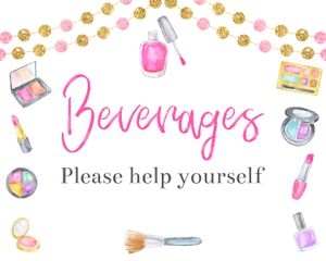 Bundle Spa beverages 8x10 not editable: Bundle Spa Menu 8x10 masp