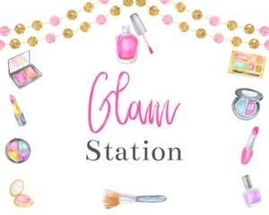Bundle Spa glam station 8x10 not editable: Bundle Spa Menu 8x10 masp