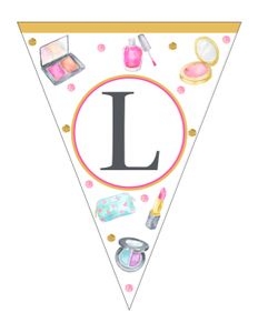 Bundle Spa banner letter L not editable: Bundle Spa Menu 8x10 masp