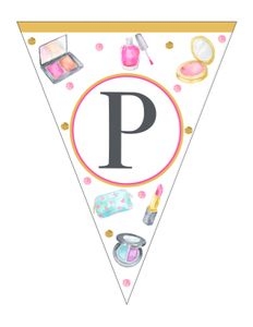 Bundle Spa banner letter P not editable: Bundle Spa Menu 8x10 masp