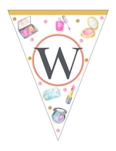 Bundle Spa banner letter W not editable: Bundle Spa Menu 8x10 masp
