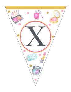 Bundle Spa banner letter X not editable: Bundle Spa Menu 8x10 masp